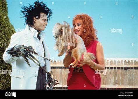 Edward Scissorhands Year 1990 Director Tim Burton Johnny Depp Kathy