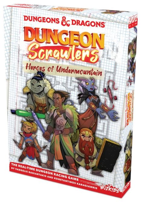 Dungeons Dragons Dungeon Scrawlers Heroes Of Undermountain Game