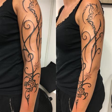 Polynesian Arm Tattoo By Madlen Tattoos