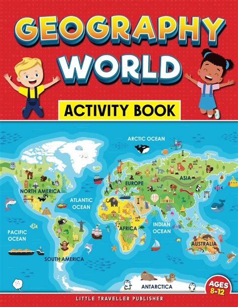 Geography World Activity Book: A Fun and Educational Geography Workbook ...