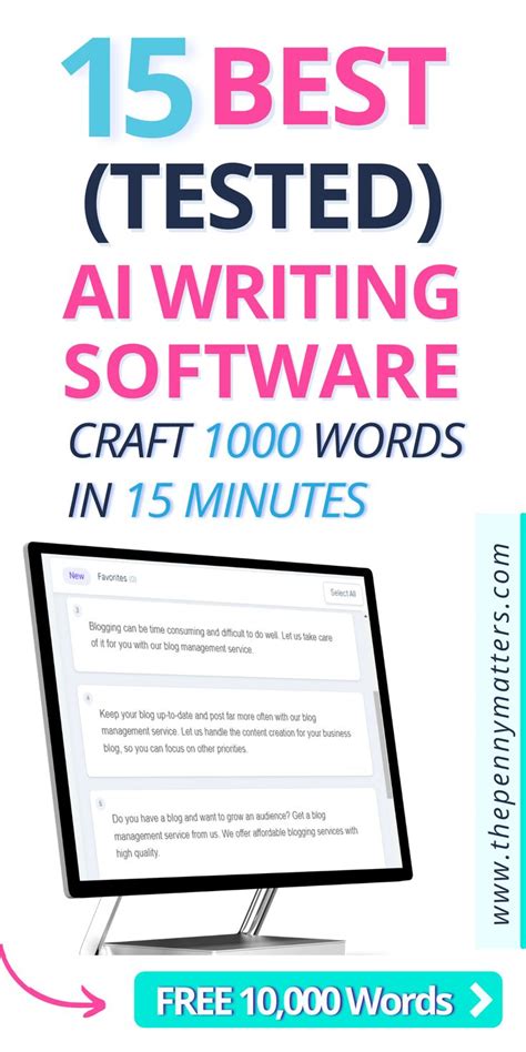 15 Best Ai Writing Tools Software Tested And Ranked For Generating