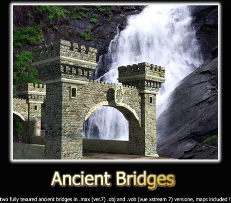 Ancient Bridges 3D Models rodluc2001