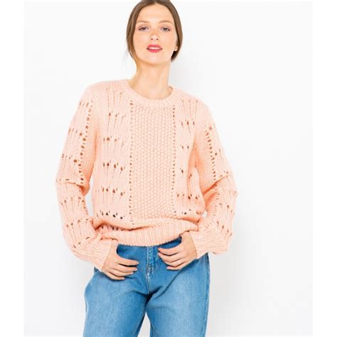 Pull Maille Ajour E Pas Cher Camaieu Extradingue