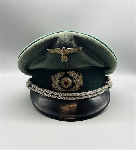 WW2 Heer Officer Administrative Visor Cap By Erstklassig