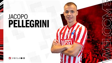 Ufficiale Jacopo Pellegrini In Biancorosso L R Vicenza