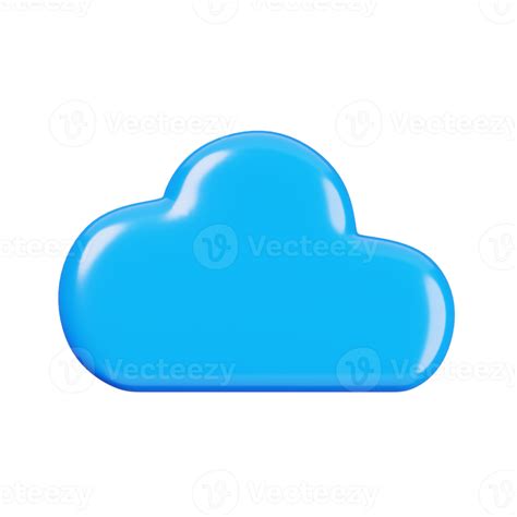 Cloud Symbol Isolated General Ui Icon Set Concept 3d Render Illustration 27312283 Png