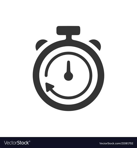 Timer icon Royalty Free Vector Image - VectorStock