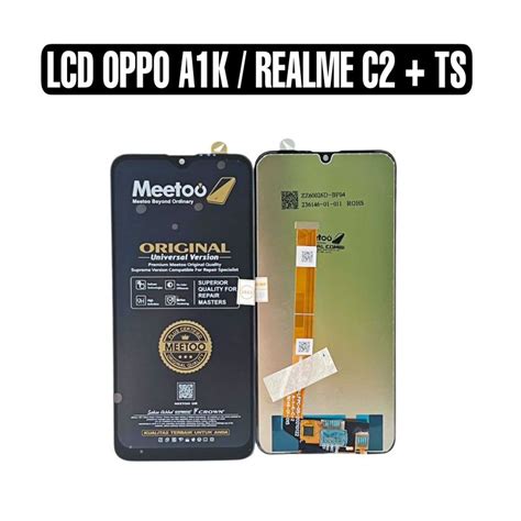 Jual Lcd Meetoo Oppo A1k Realme C2 Touchscreen Black Shopee Indonesia