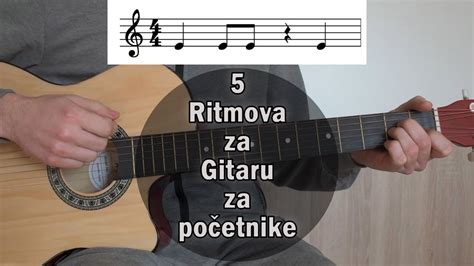 Lekcija Za Gitaru Ritmova Za Po Etnike Youtube