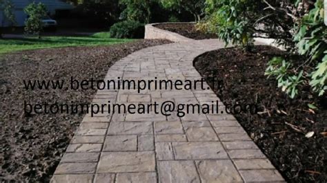 Beton Imprime Beuvrages Betonimprimeart Fr Betonimprimeart Gmail