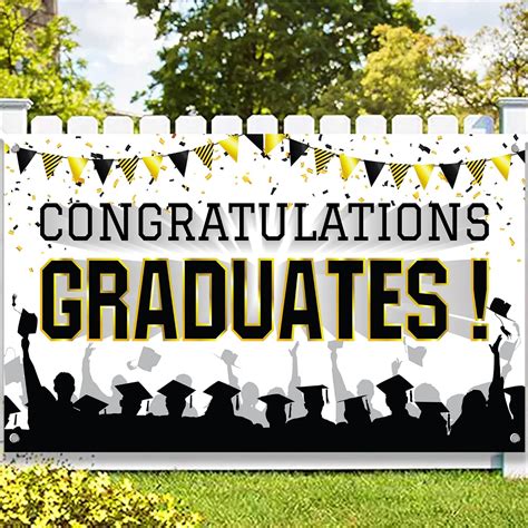 Amazon Katchon Congratulations Graduates Banner X Inch