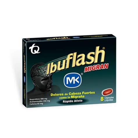 Ibuflash Mk Migran Und Capsulas Mercacentro Compra Online