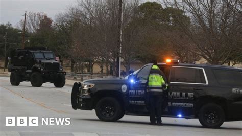 Hostages Freed After Stand Off At Texas Synagogue Bbc News