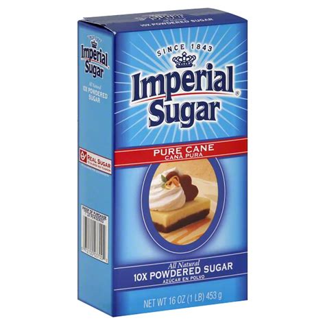 Imperial Sugar Pure Cane Powdered Sugar Shop Sugar And Sweeteners At H E B