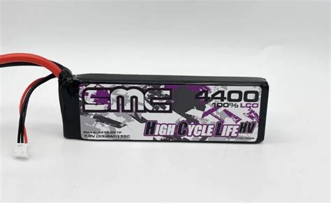 SMC Racing HCL HVP Flight 2S LiPo 7 6V 4400mAh 75C G10