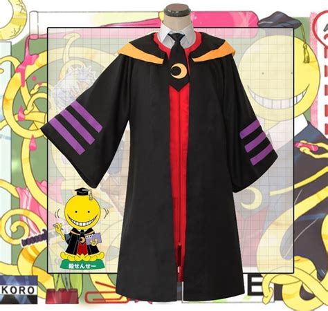 Anime Assassination Classroom Kyoushitsu Koro Sensei Cosplay Costumes