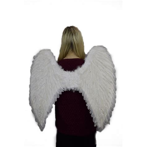 Large White Feather Angel Wings Cracker Jack Costumes Brisbane