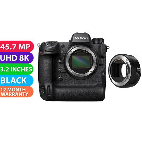 Buy Nikon Z9 Mirrorless Camera With Ftz Ii Adapter Kit Brand New Mydeal