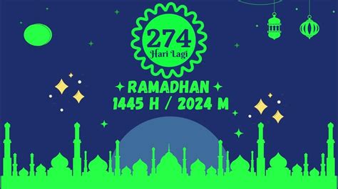 Hitung Mundur Ramadhan 2024 10 Juni 2023 Youtube