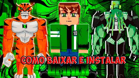 Como Baixar E Instalar Addon Ben Omni R No Minecraft Pe No Celular