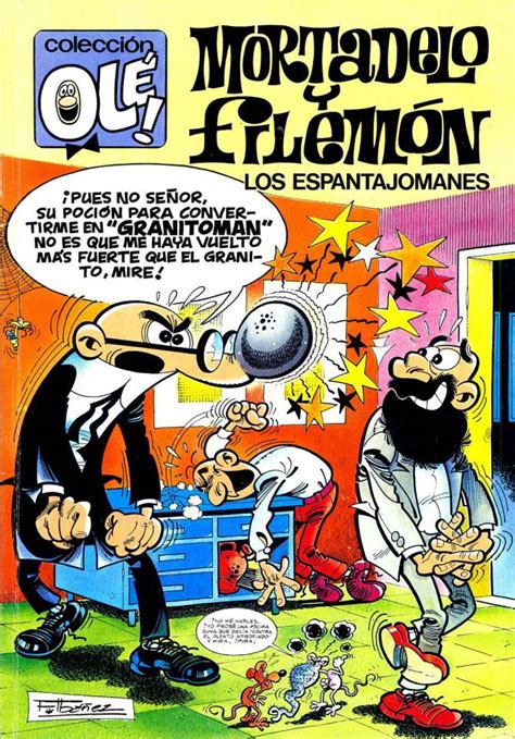 Coleccion Ole De Mortadelo Y Filemon Los Espantajomanes Issue