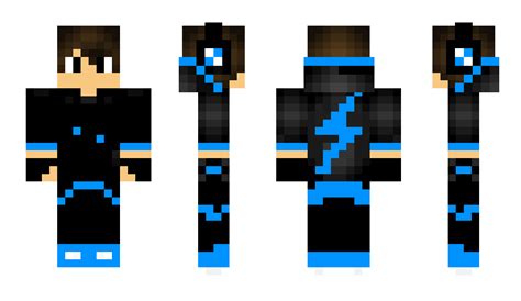 Lightning3 Minecraft Skin 64x64 Steve