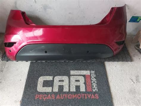 Parachoque Traseiro New Fiesta Hatch 13 17 Original Usado