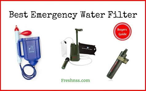 5 Best Emergency Water Filter Plus 2 To Avoid November 2023