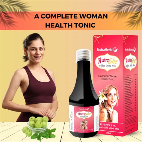 Nutraherbal Nutrashe Women Health Tonic Bulk Order Ayurvedic