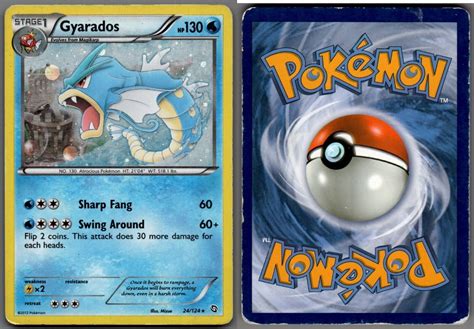 2012 Pokemon B W Dragons Exalted Promos 24 124 Gyarados Cosmos Holo