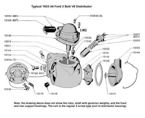 Ford Flathead V8 Distributor Timing Wiring Diagram Firing 57 Off