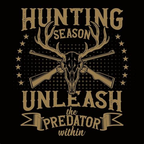 Premium Vector Vector Custom Hunting T Shirt Design