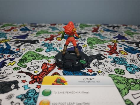 Heroclix Incredible Hulk Set Lyra 016 Uncommon Figure Wcard Ebay