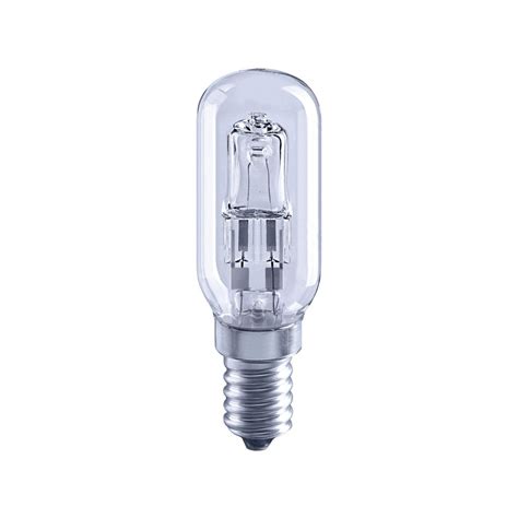 Lampadina Lampada Alogena E14 Tubo Trasparente Luce Calda 30W