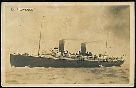 La Provence S S Cie Générale Transatlantique Denmark Postcard