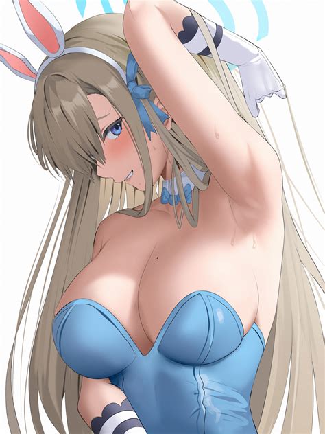 Blue Archive Asuna Ichinose Bunny By Moemochilatte Hentai Foundry