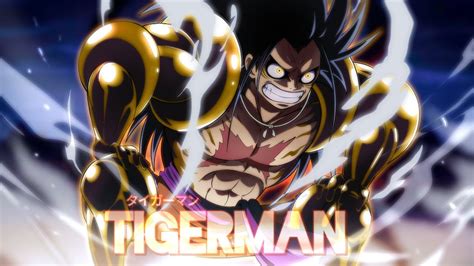 ¡luffy Gear 5 Tigerman ¡revelación Completa One Piece Youtube