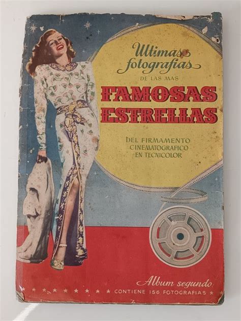 Antiguo Album De Cromos Famosas Estrellas Complt De Segunda Mano Por 39 Eur En Barcelona En