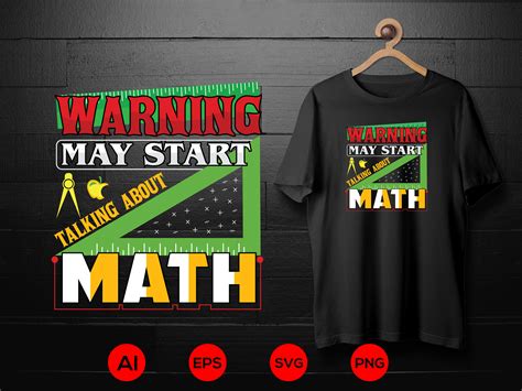 Math T Shirt Design 17 Graphic By Nishatahmmadbd61 · Creative Fabrica