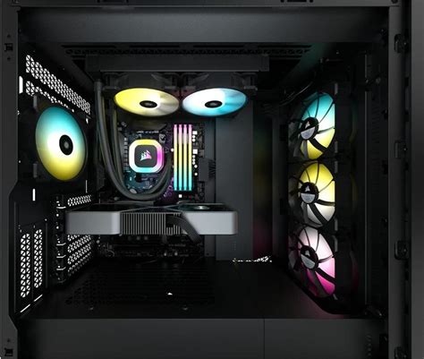 Corsair H100i Rgb Platinum Aio Liquid Cpu Cooler 240mmrgb Pump Fans Computers And Tech Parts