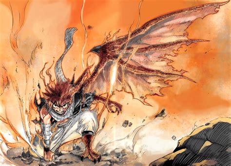 Natsu Dragneel In Action Fairy Tail Movie 2 Dragon Cry Hd Wallpaper