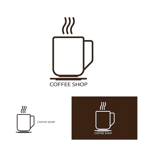 Premium Vector Coffe Cup Icon Vector Illustration Template Design