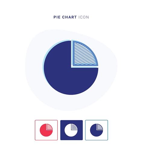 Icono De Gr Fico Circular Vector Premium