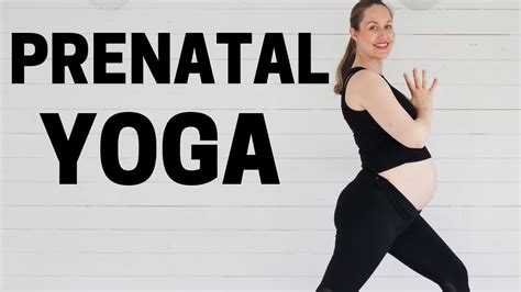 15 Minute Prenatal Yoga Flow Full Body Pregnancy Yoga Flow For All