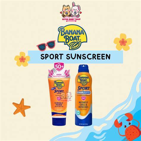 Jual Banana Boat Sunscreen Sport Spf 50 Lotion And Spray Suncreen