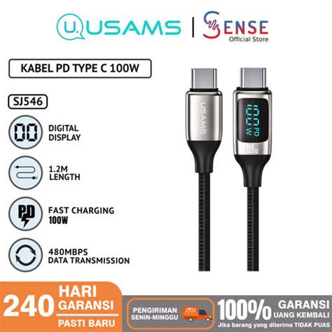 Jual Usams U Kabel Data Type C To Type C Pd Fast Charging W A