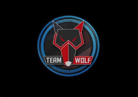 Sticker Mts Gamegod Wolf Cologne Cs Go Cs Vpesports