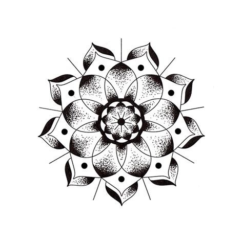 Geometric Flowers on Behance