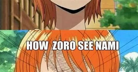 How-Sanji-See-Nami-One-Piece - Lol Meme Pedia