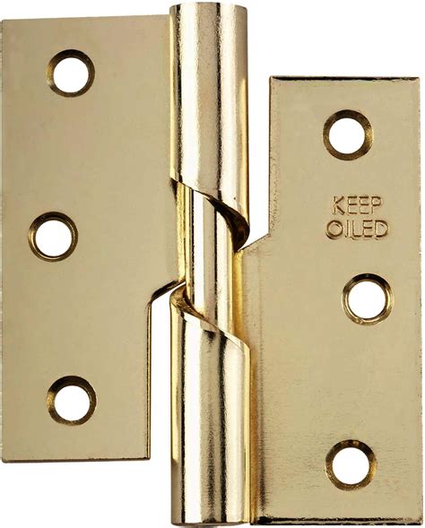 3 Inch Right Hand Rising Butt Hinge Brass